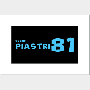 Oscar Piastri (psst...use on orange) '23 Posters and Art